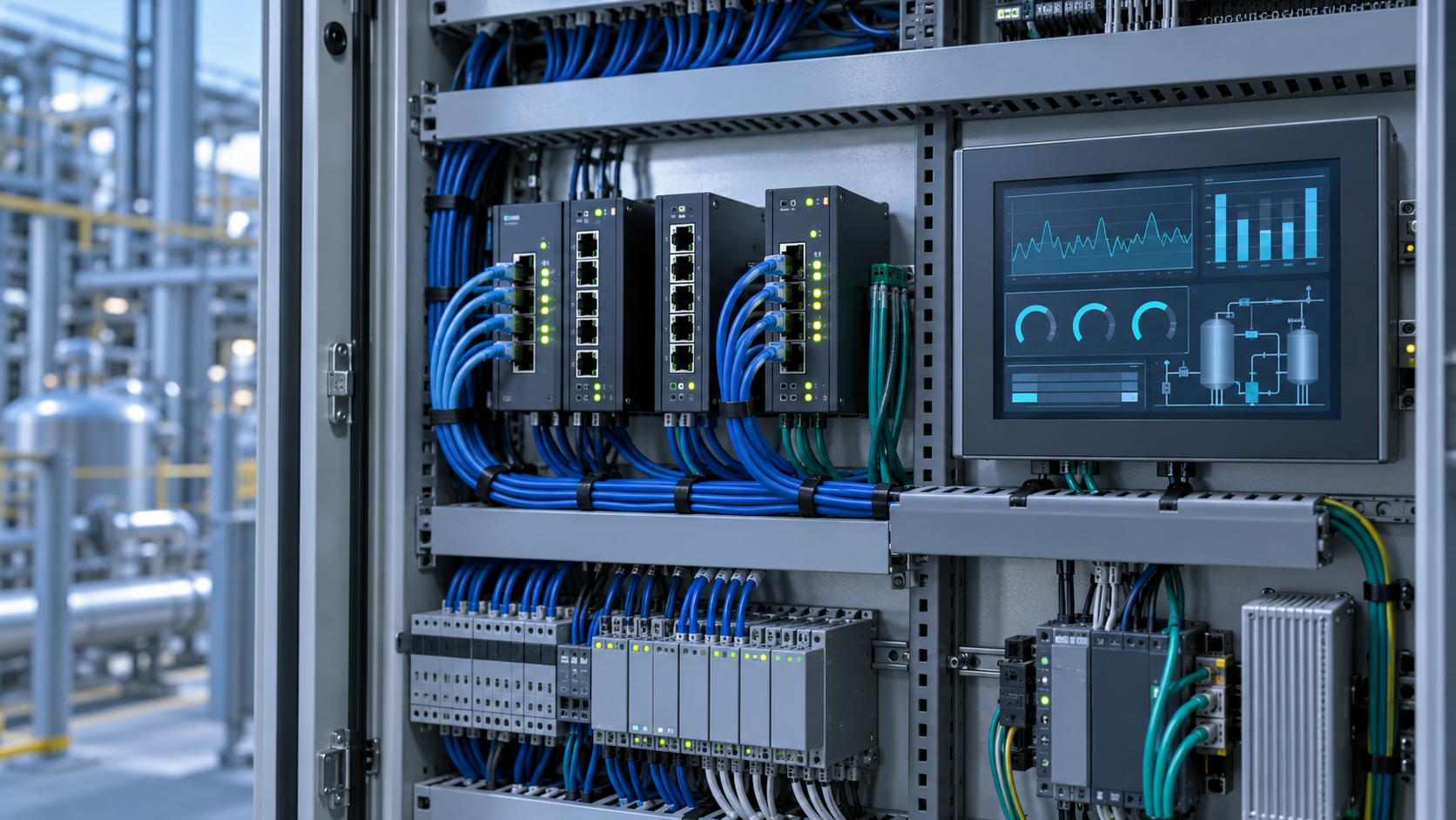 Industrial control equipment representing resilient infrastructure